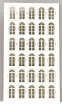 Die Modellbahnwerkstatt 6441 - N - Fenstersatz, weiß - Set 4